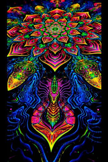Авторское полотно мандала «Impressive Awakening»