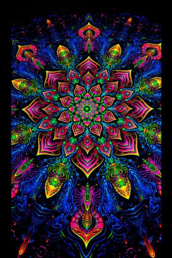 Авторское полотно мандала «Impressive Awakening»