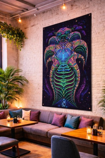 Мужская этническая футболка Ашока