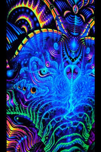 Космическое шаманское флюороискусство «MATRIX ARCHETYPE»