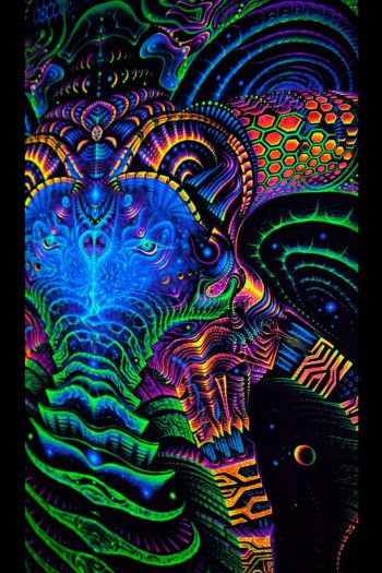 Космическое шаманское флюороискусство «MATRIX ARCHETYPE»