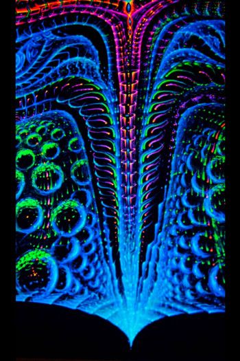 Визионерский психоделический гобелен «BasicBioLogic»