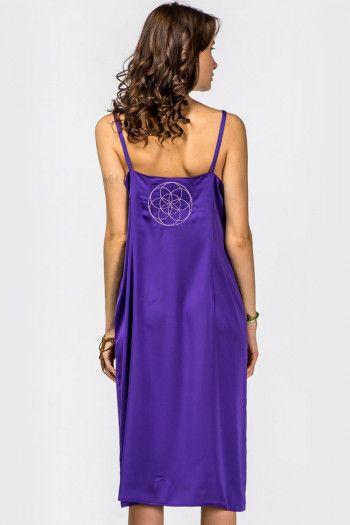 Платье на бретелях Ланка