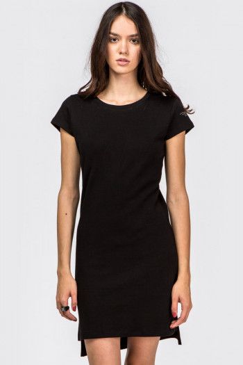 Платье с вышивкой Монокая