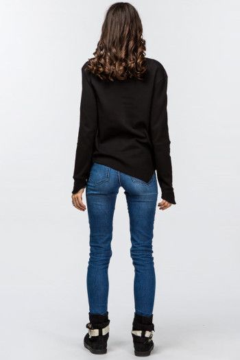 Черная женская кофта Синдх