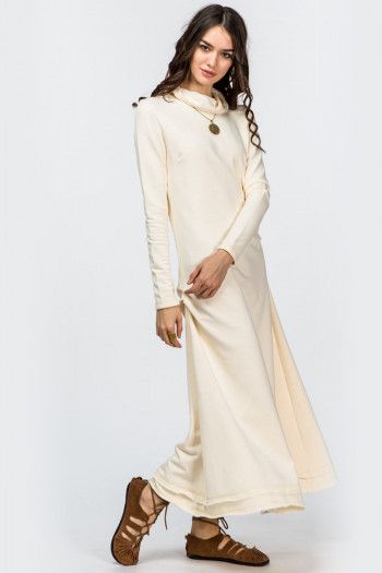 Длинное зимнее платье Асаи