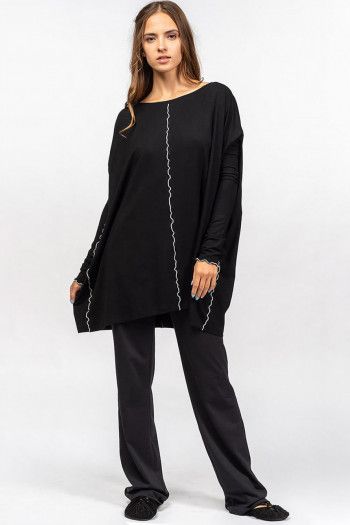 Черная туника Календула