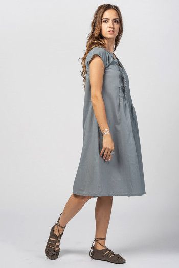 Сарафан с пуговицами Мусцида