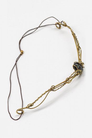 Диадема с перламутром Сарин