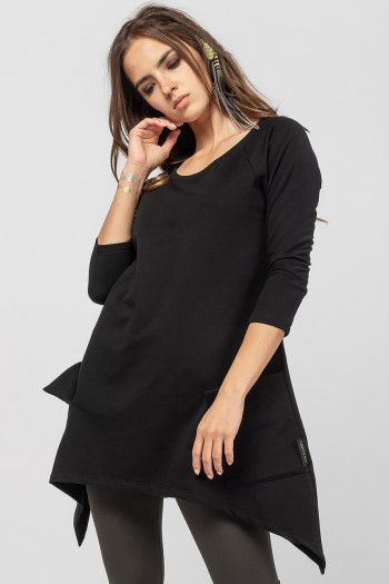 Женская черная туника Меридиана