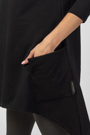 Женская черная туника Меридиана