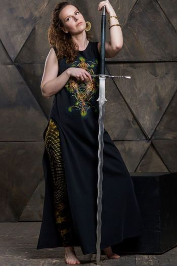 Длинная женская туника Нидра