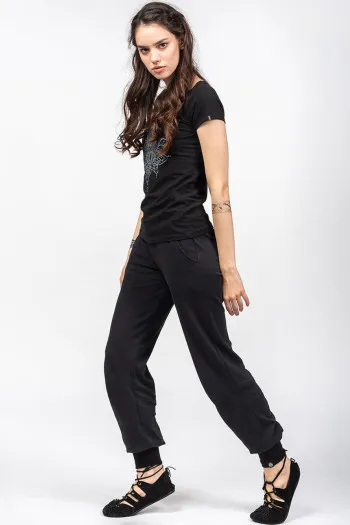 Женские штаны с манжетами Лагурус