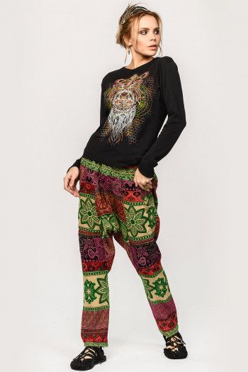 Женская асимметричная кофта «Brahma»