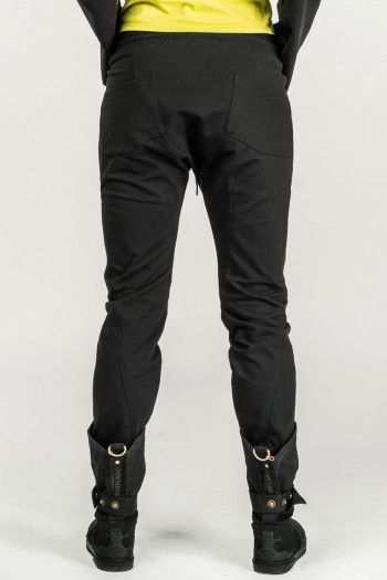 Женские черные брюки галифе «Chugata»