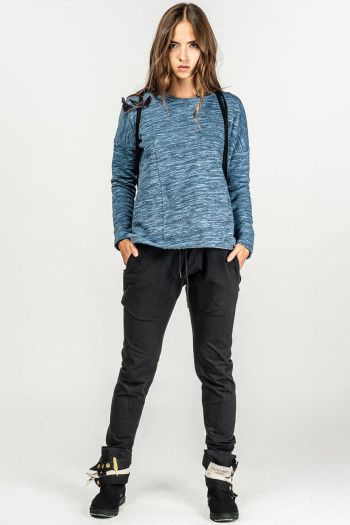 Женские черные брюки галифе «Chugata»