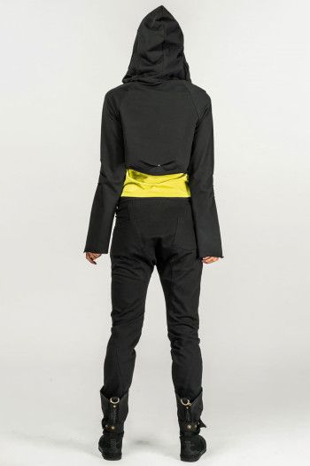 Женские черные брюки галифе «Chugata»