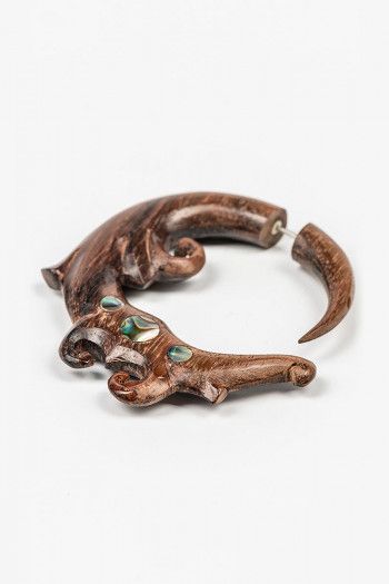 Серьги из дерева Лудхиана