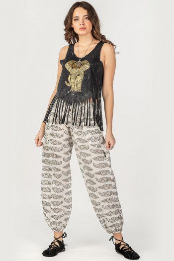 Восточные штаны для йоги Аралия