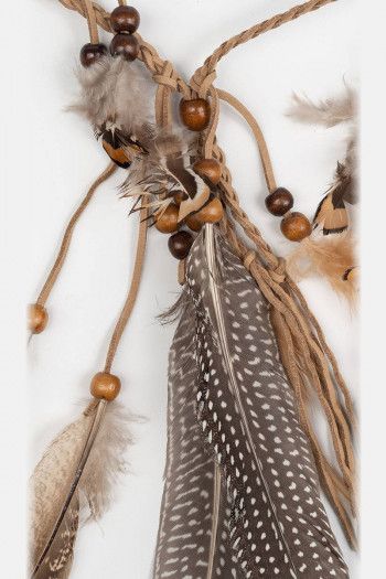 Перьевое украшение на голову Люффа