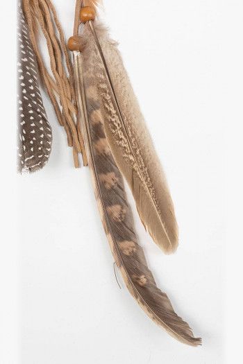 Перьевое украшение на голову Люффа