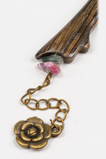 Деревянная спица для волос Эвкомис