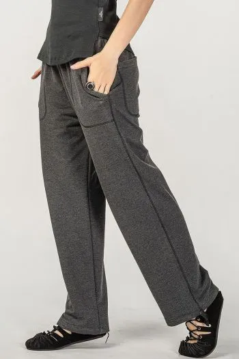 Серые прямые штаны Ардизия