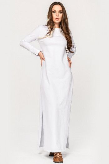 Длинная белая туника Эрика