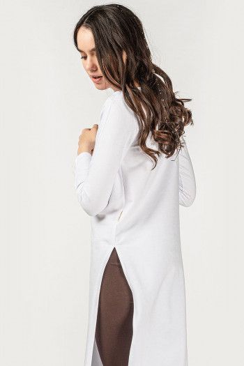 Длинная белая туника Эрика