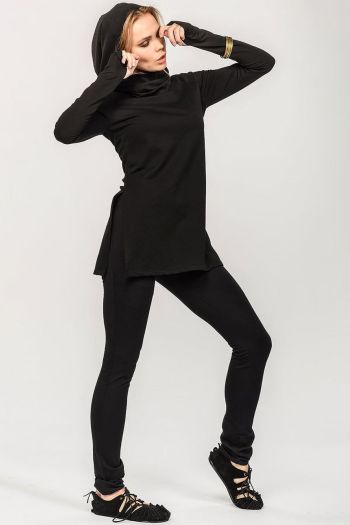 Черная туника Кольраби