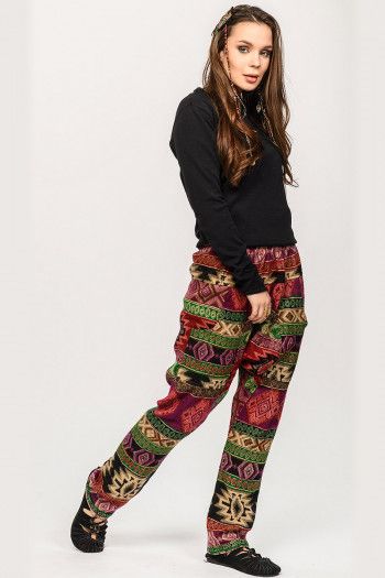 Женские теплые галифе Магония