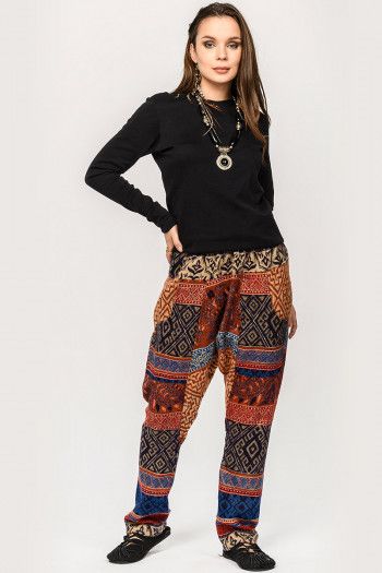 Шерстяные штаны Оксалис