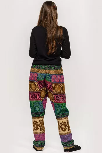 Восточные шерстяные штаны Перилла