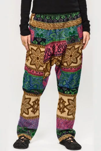 Восточные шерстяные штаны Перилла