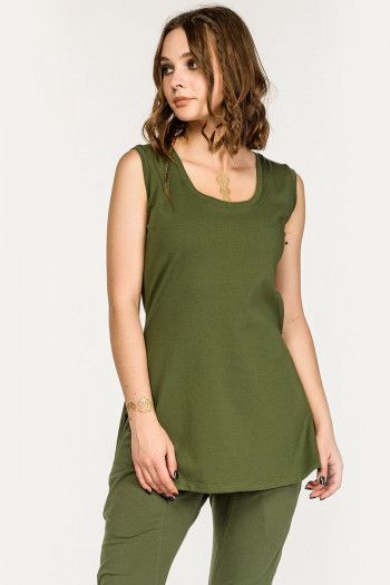 Удлиненная майка Брахикома