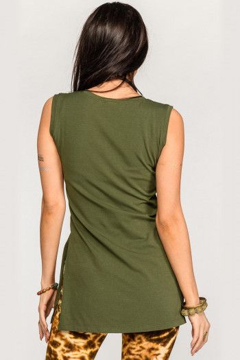 Удлиненная майка Брахикома