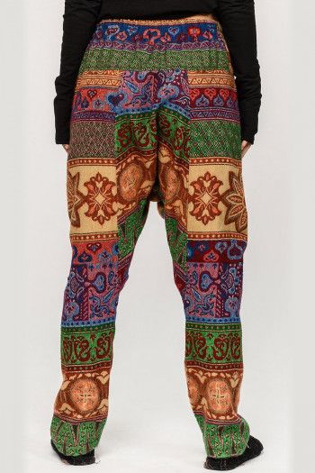 Авторские теплые штаны Саррацения