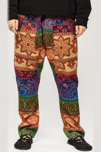 Авторские теплые штаны Саррацения