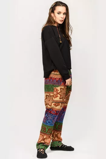 Авторские теплые штаны Саррацения