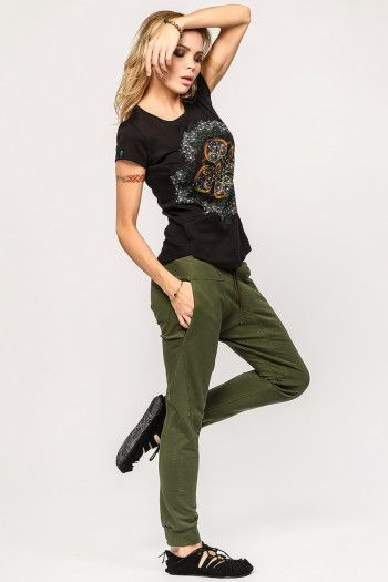 Футболка с флуоресцентным принтом «AvalokiteShvara»