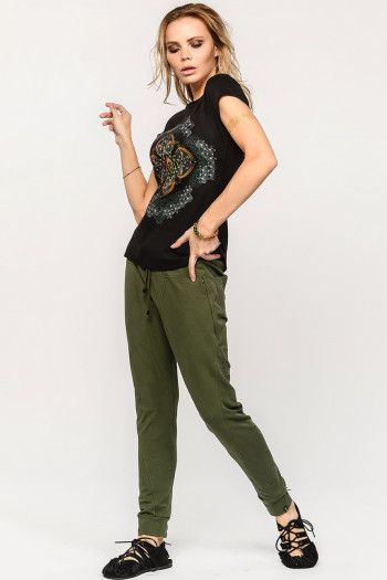 Футболка с флуоресцентным принтом «AvalokiteShvara»