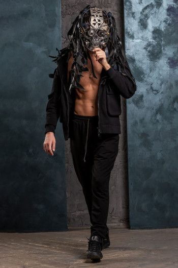 Галифе черные мужские Бельмар