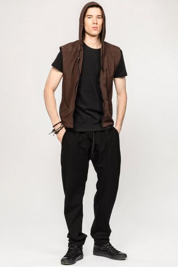 Мужские черные галифе Цикас