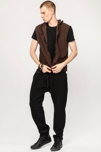 Мужские черные галифе Цикас