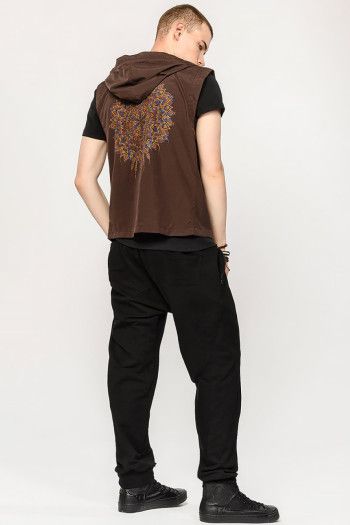 Мужские черные галифе Цикас