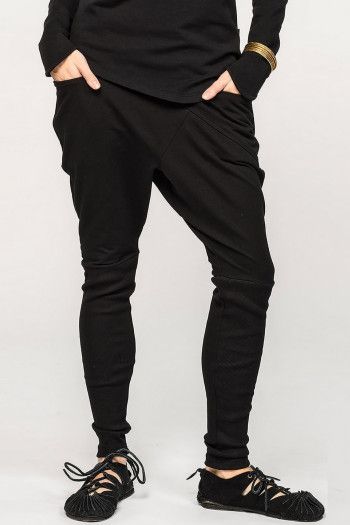 Черные утепленные галифе Флокс