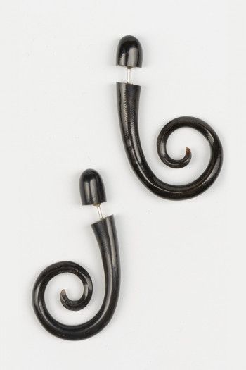 Серьги Спиральный мир