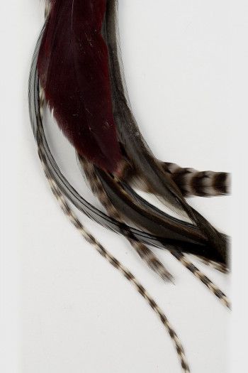 Серьга перо Бунда