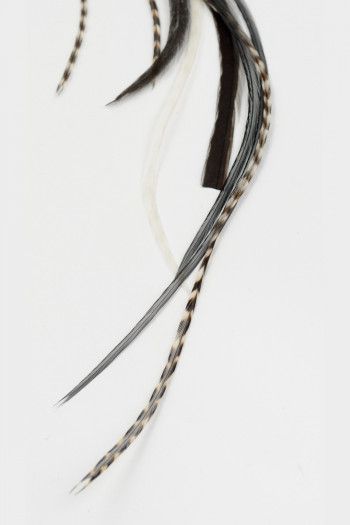 Серьга перо Бунда