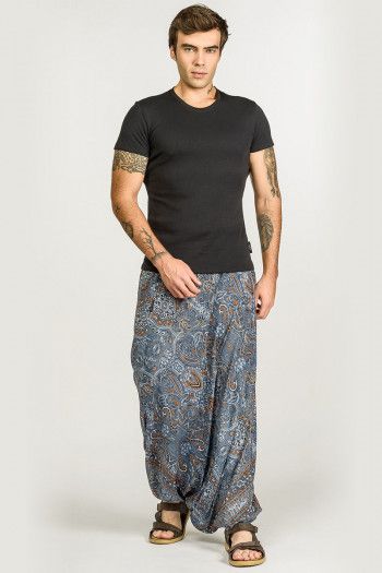 Мужские штаны алладины Цинерария